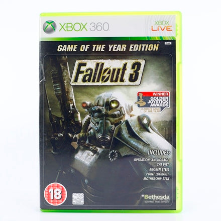 Fallout 3 Game of The Year Edition - Xbox 360 spill | Retrospillkongen