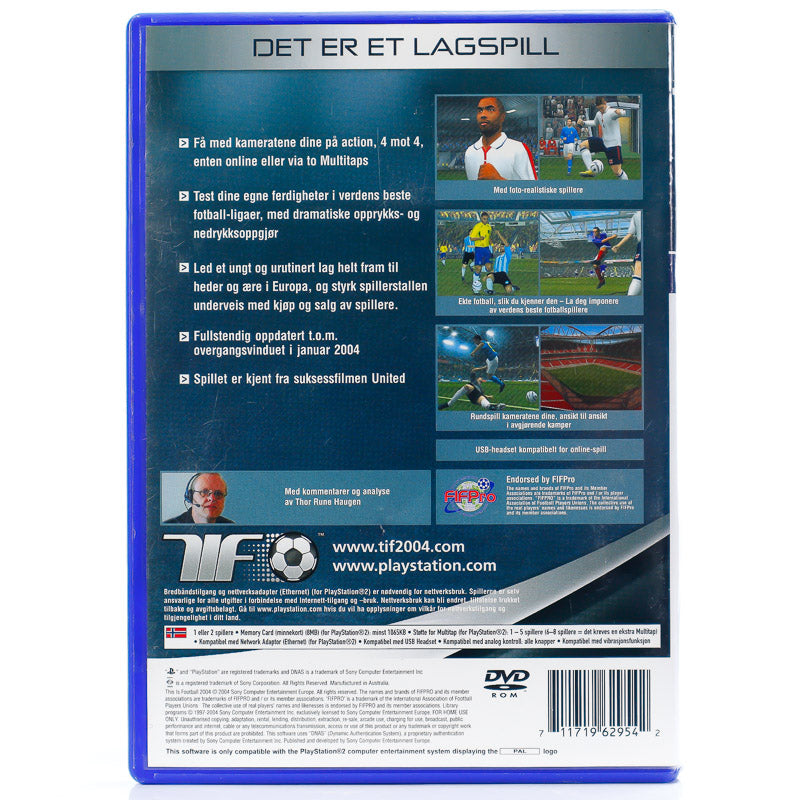 This is Football 2004 - PS2 spill - Retrospillkongen