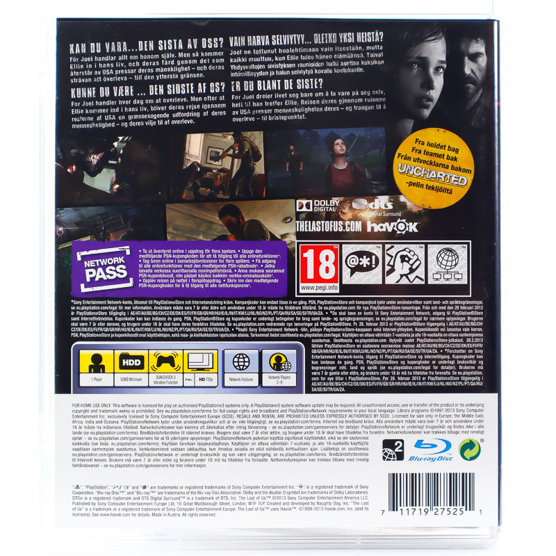 The Last of Us - PS3 spill - Retrospillkongen