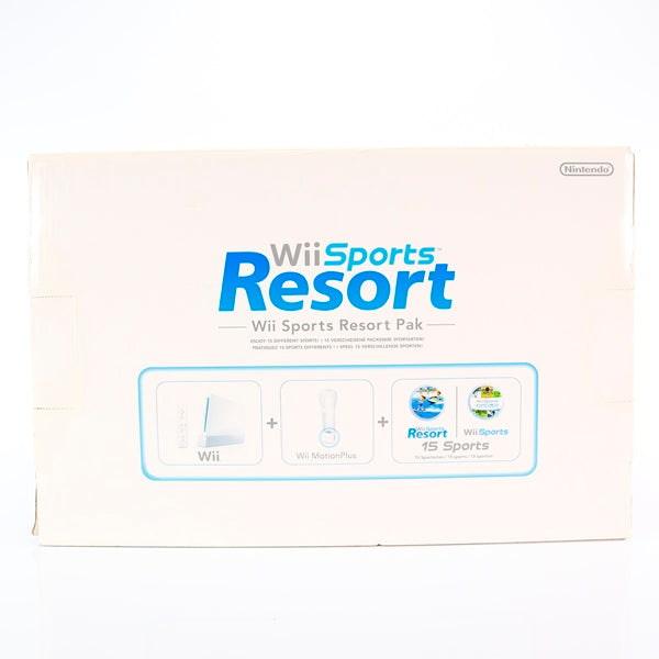 Nintendo Wii Sports Resort + Wii Sport Konsoll Pakke - Nintendo Wii Konsoll - Retrospillkongen