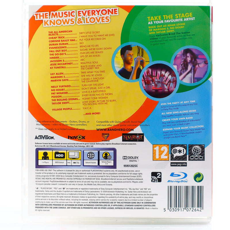 Band Hero - PS3 spill - Retrospillkongen