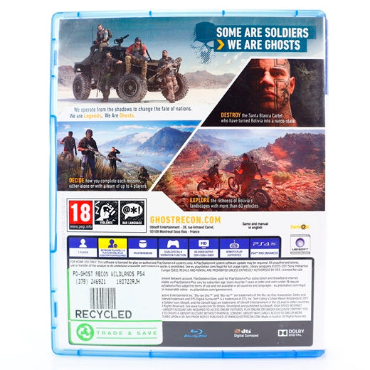 Ghost Recon Wildlands - PS4 spill - Retrospillkongen