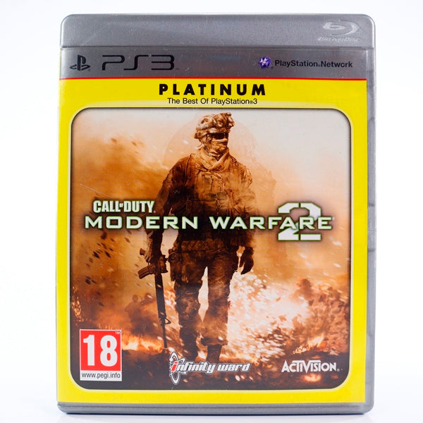 Call of Duty Modern Warfare 2 platinum (MW2) - PS3 spill - Retrospillkongen