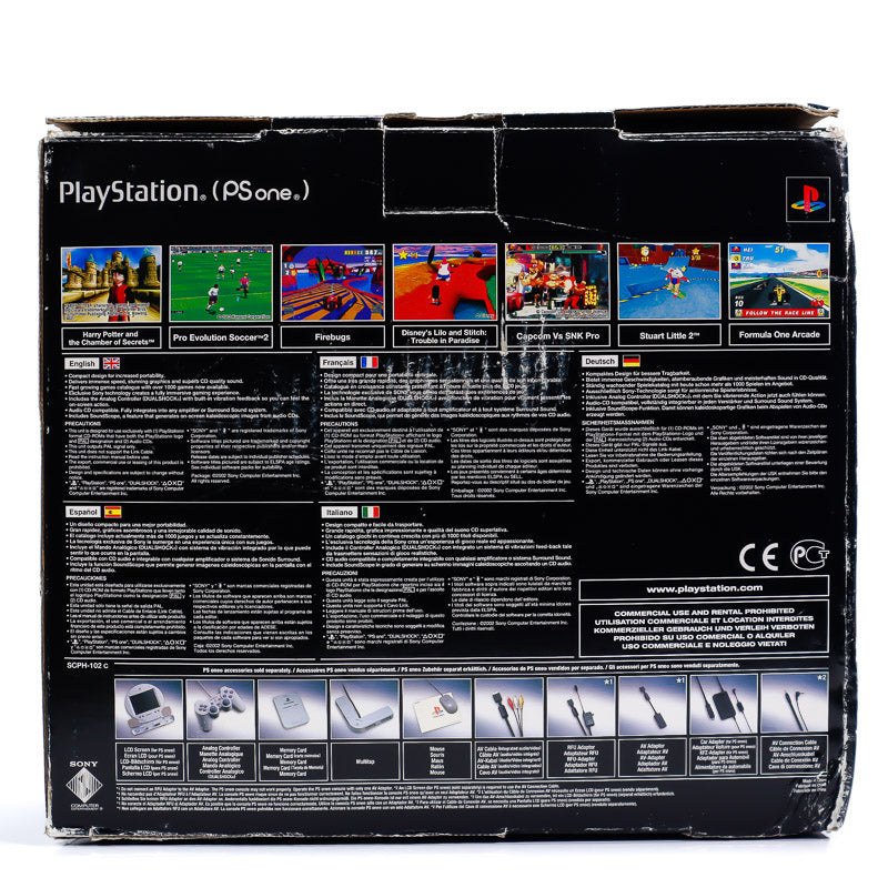 Sony Playstation 1 Konsoll Pakke - Komplett i Eske (PSone / PS1) - Retrospillkongen