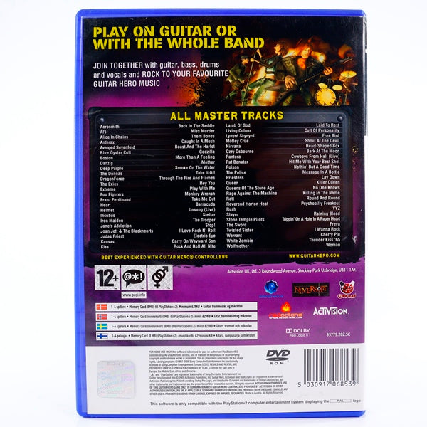 Guitar Hero Greatest Hits - PS2 spill - Retrospillkongen