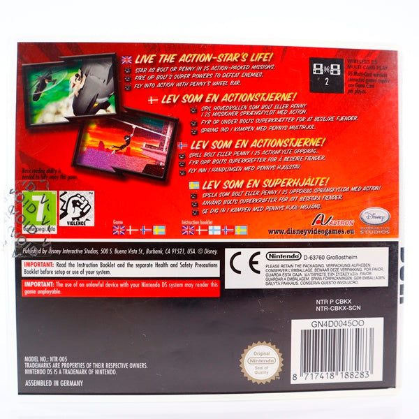 BOLT - Nintendo DS spill - Retrospillkongen