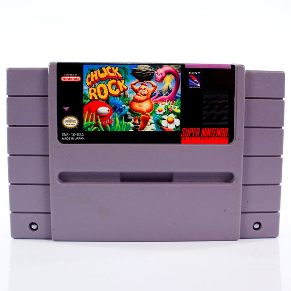 Chuck Rock - SNES spill (USA) - Retrospillkongen