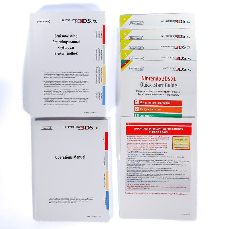 Nintendo 3DS XL Mario Kart 7 Konsollpakke | Hvit - Retrospillkongen