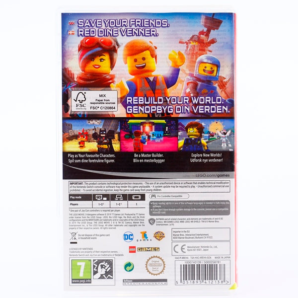 LEGO The Movie 2 Videogame - Nintendo Switch spill - Retrospillkongen