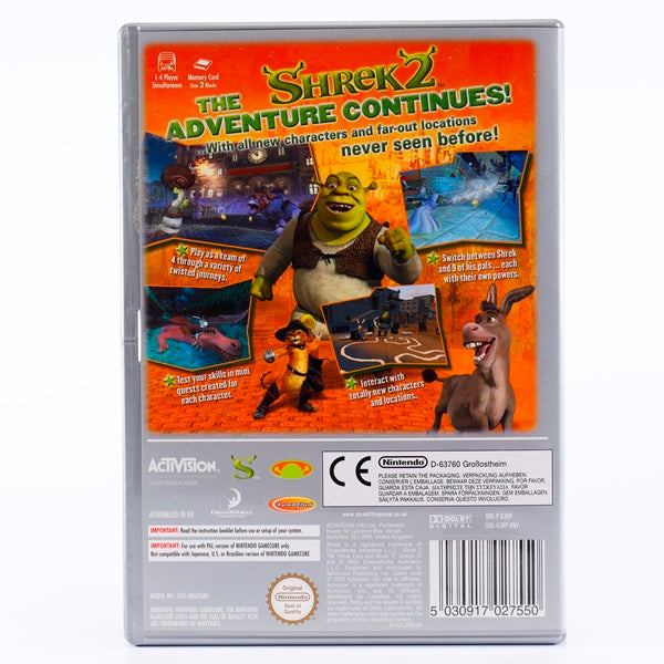 Shrek 2 Players's Choice - Gamecube spill - Retrospillkongen