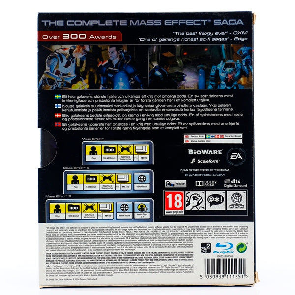 Mass Effect Trilogy - PS3 spill - Retrospillkongen