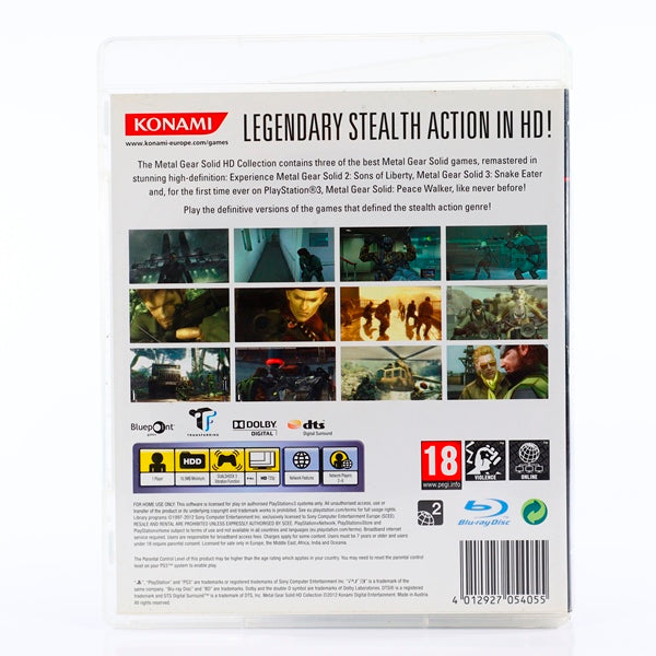 Metal Gear Solid HD Collection - PS3 spill - Retrospillkongen