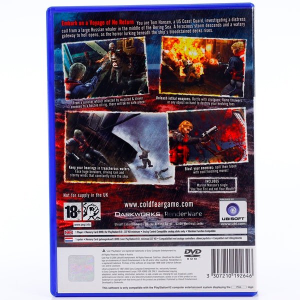 Cold Fear - PS2 spill - Retrospillkongen
