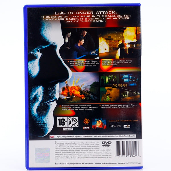 24 The Game - PS2 spill - Retrospillkongen