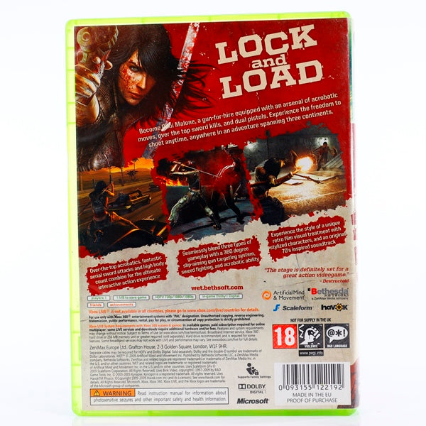 Wet - Xbox 360 spill - Retrospillkongen