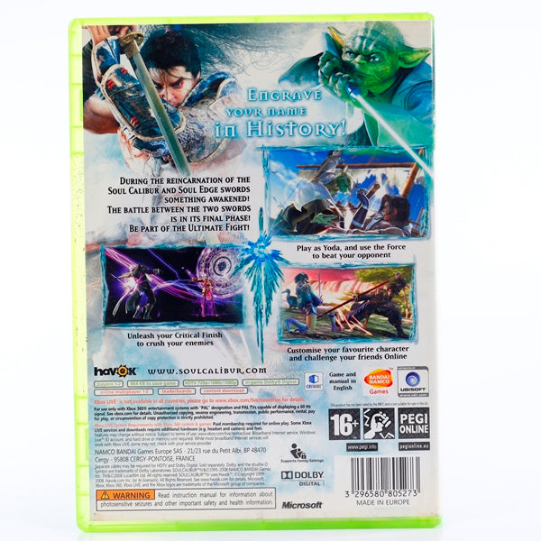 Soulcalibur IV - Xbox 360 spill - Retrospillkongen