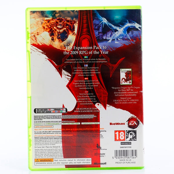 Dragon Age: Origins - Awakening - Xbox 360 spill - Retrospillkongen
