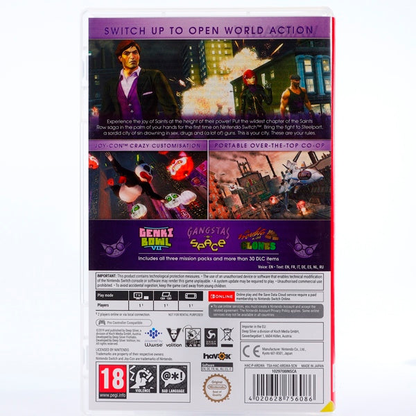 Saints Row the Third: The Full Package - Nintendo Switch spill - Retrospillkongen