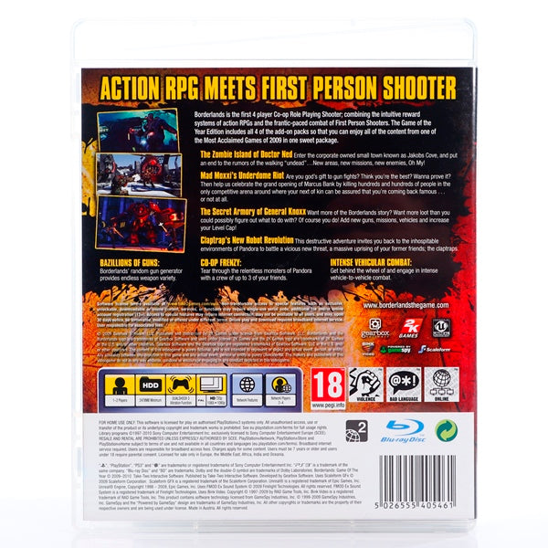 Borderlands Game of the Year Edition - PS3 spill - Retrospillkongen
