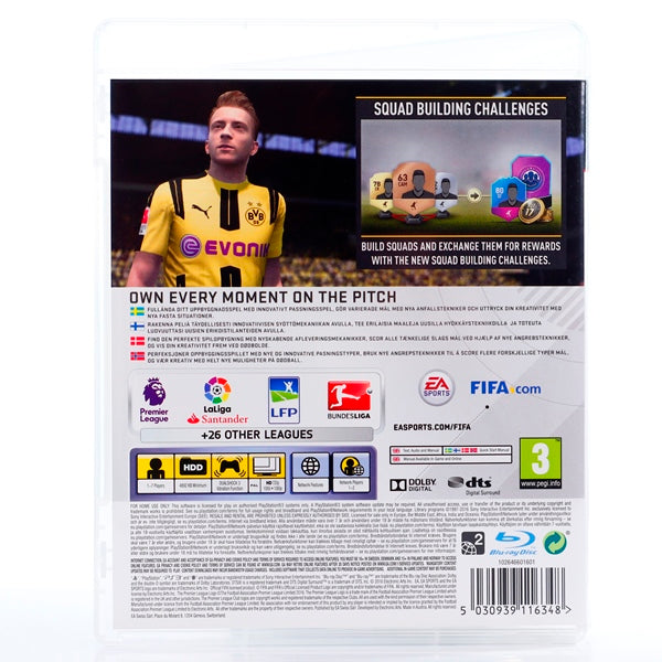 FIFA 17 - PS3 spill - Retrospillkongen
