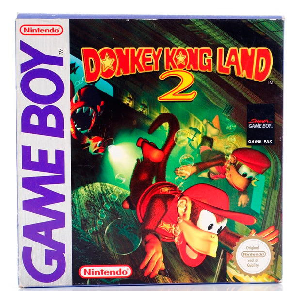 Donkey Kong Land 2 Komplett i Eske til Nintendo Gameboy - Retrospillkongen