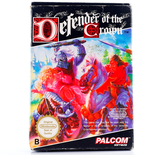 Defenders of the Crown Komplett i Eske - NES spill - Retrospillkongen