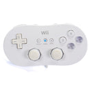 Original Hvit Wii Classic Kontroll - Wii Tilbehør - Retrospillkongen