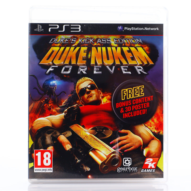 Duke Nukem Forever Duke's Kick Ass Edition PS3 spill Retrospillkongen