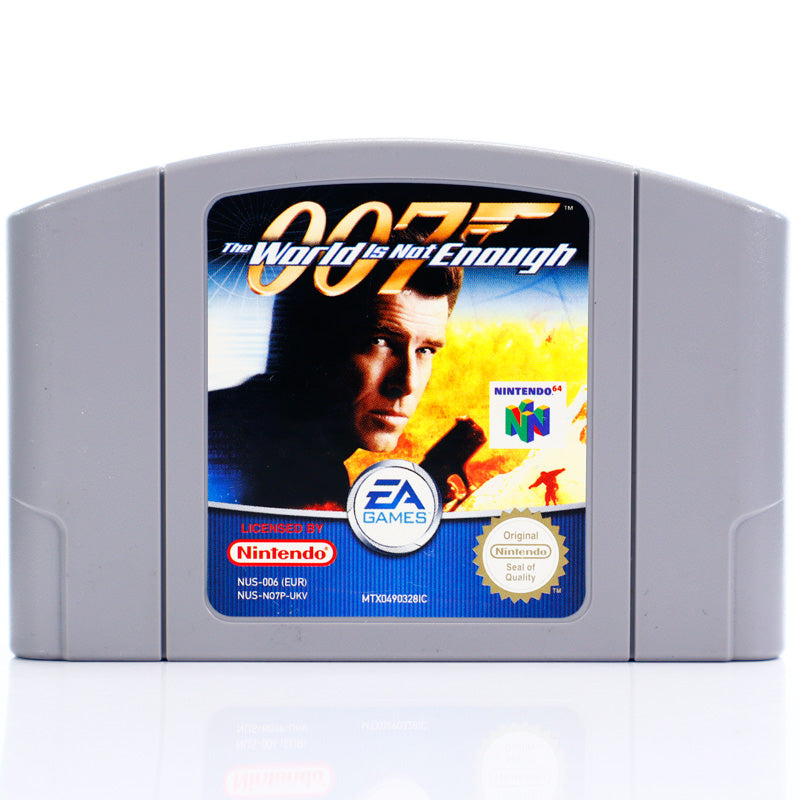 007 The World Is Not Enough - N64 spill - Retrospillkongen