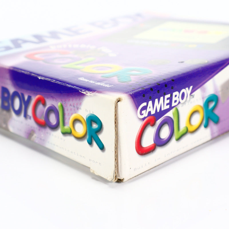Nintendo Game Boy Color Grape Purple Lilla Håndholdt konsoll i Eske - Retrospillkongen