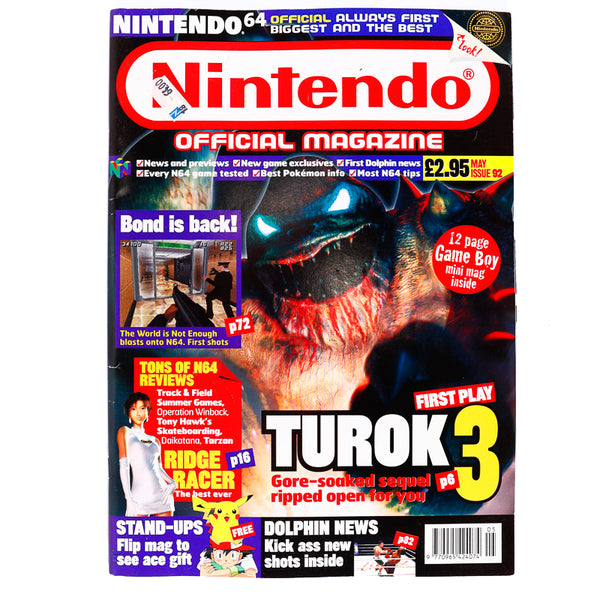 Nintendo Official Magazine - Turok 3 - Retrospillkongen