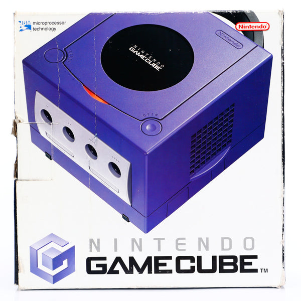 Original Indigo Nintendo Gamecube spillpakke i Eske - Retrospillkongen