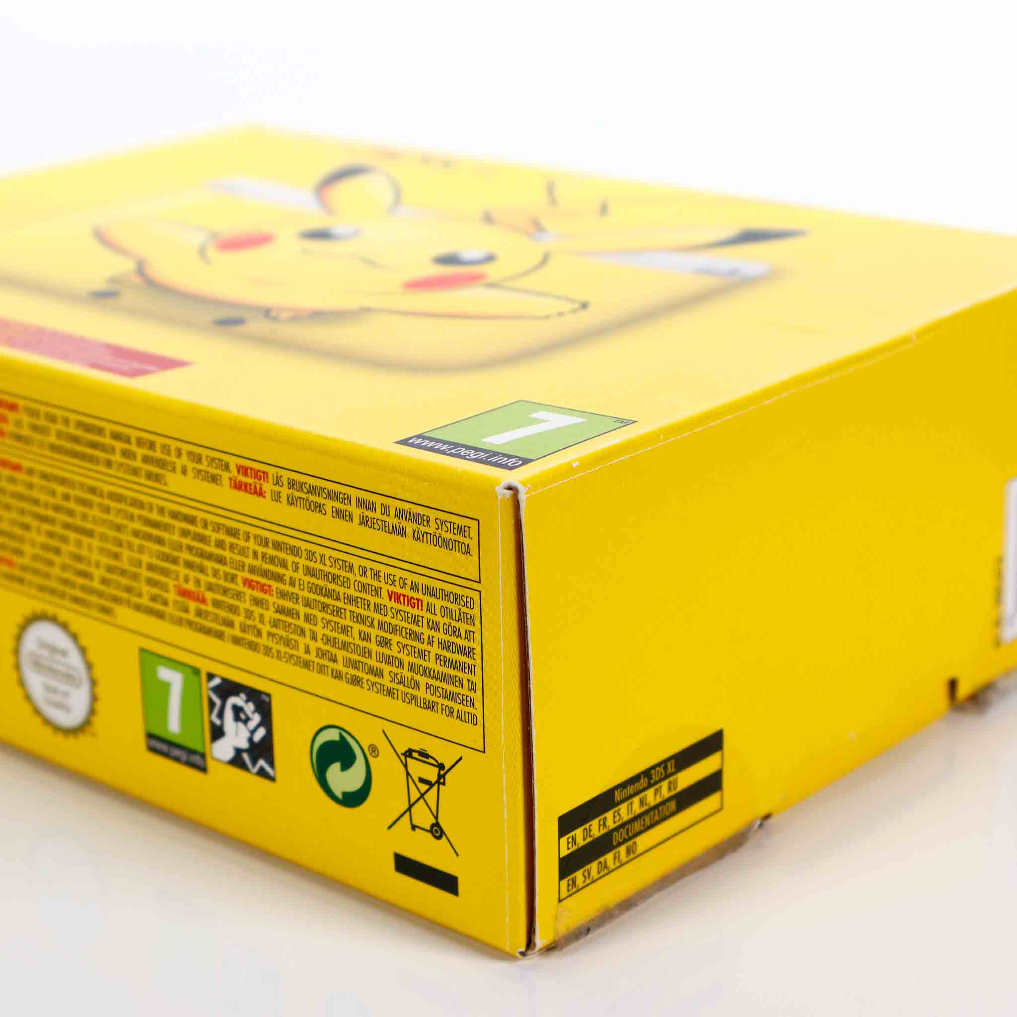 Pikachu Limited Edition konsoll pakke Nintendo 3DS XL - Retrospillkongen