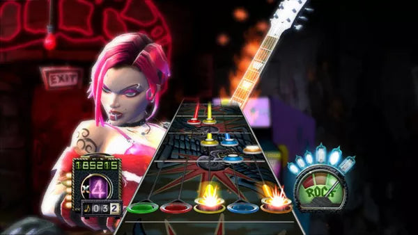 Guitar Hero III: Legends of Rock - Xbox 360 | Komplett m/ eske, spill og gitar - Retrospillkongen