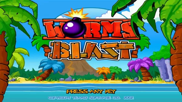 Worms Blast - PS2 spill - Retrospillkongen