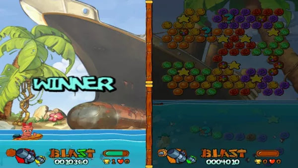 Worms Blast - PS2 spill - Retrospillkongen