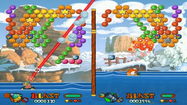 Worms Blast - PS2 spill - Retrospillkongen