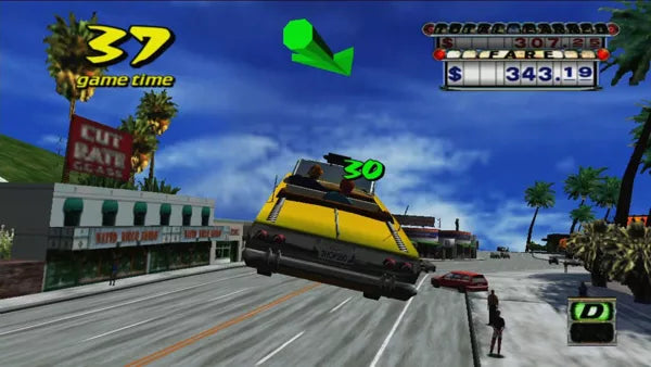 Crazy Taxi - Gamecube spill - Retrospillkongen