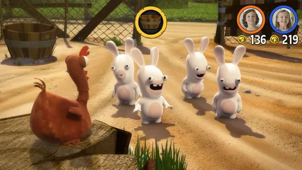 Rabbids Invasion: The Interactive TV Show - PS4 spill - Retrospillkongen