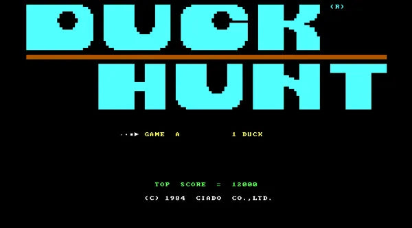 Super Mario Bros. / Duck Hunt - NES spill - Retrospillkongen