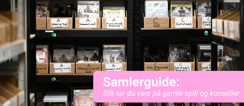 Samlerguide: Slik tar du vare på gamle spill og konsoller