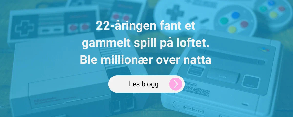22-åringen fant et gammelt spill på loftet. Ble millionær over natta