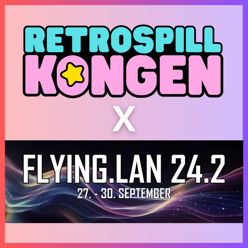 Retrospillkongen sponser Flying.Lan