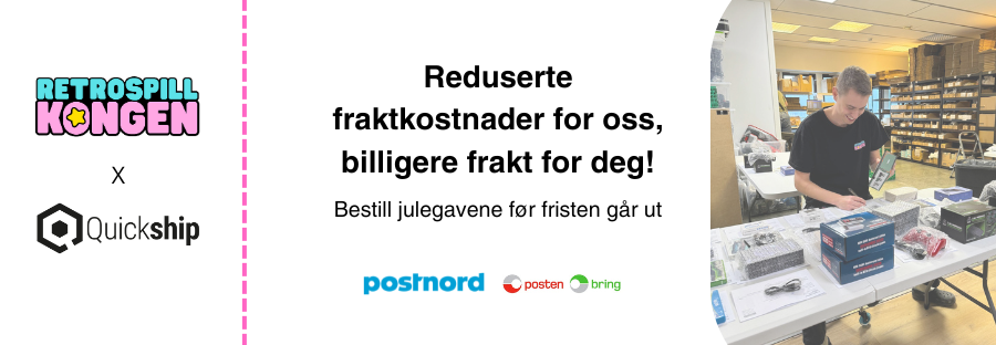 Reduserte fraktkostnader for oss, billigere frakt for deg!