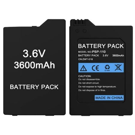 Bilde av Batteri til Sony PSP-1000 Serie, 3.6V, 3600mAh Li-ion