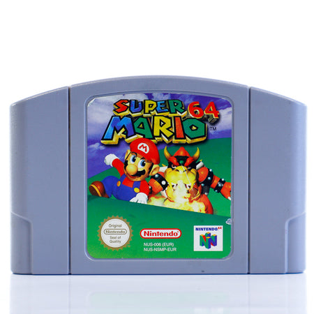 Bilde av Super Mario 64 kassett