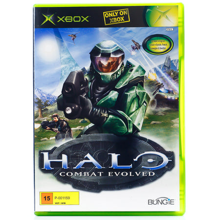Fysisk Cover art av Halo Combat Evolved spill for Xbox (2001)