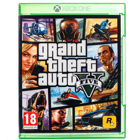 Bilde av Grand Theft Auto V spill cover art til Xbox One