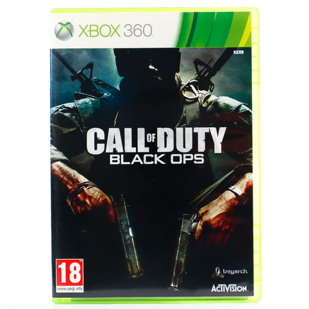 Fysisk Cover art av Call of duty black ops spill til Xbox 360