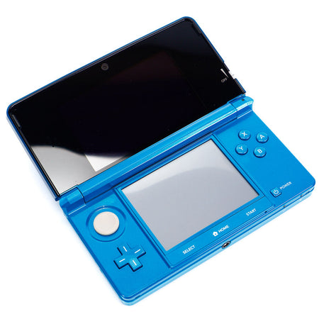 Nintendo 3DS aqua blue konsoll